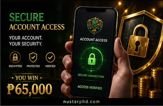 NUSTARPH secure password recovery and registration preparation flow