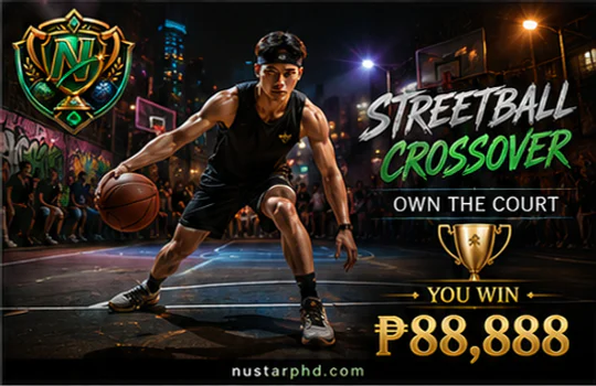 NUSTARPH mobile sports centre showing a live match, score line, timeline, and market status